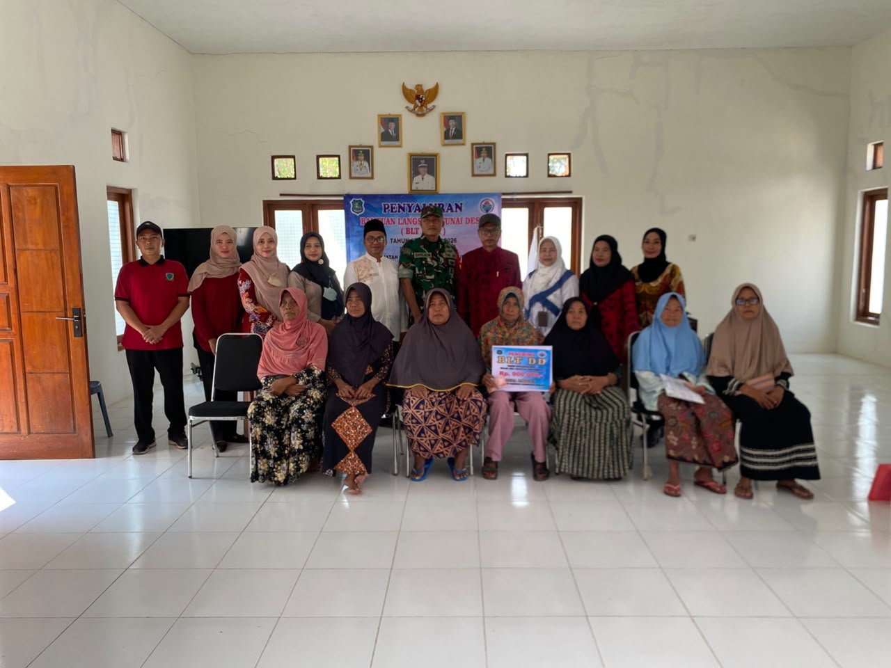 PENERIMAAN BANTUAN BLT DD TAHUN ANGGARAN 2026